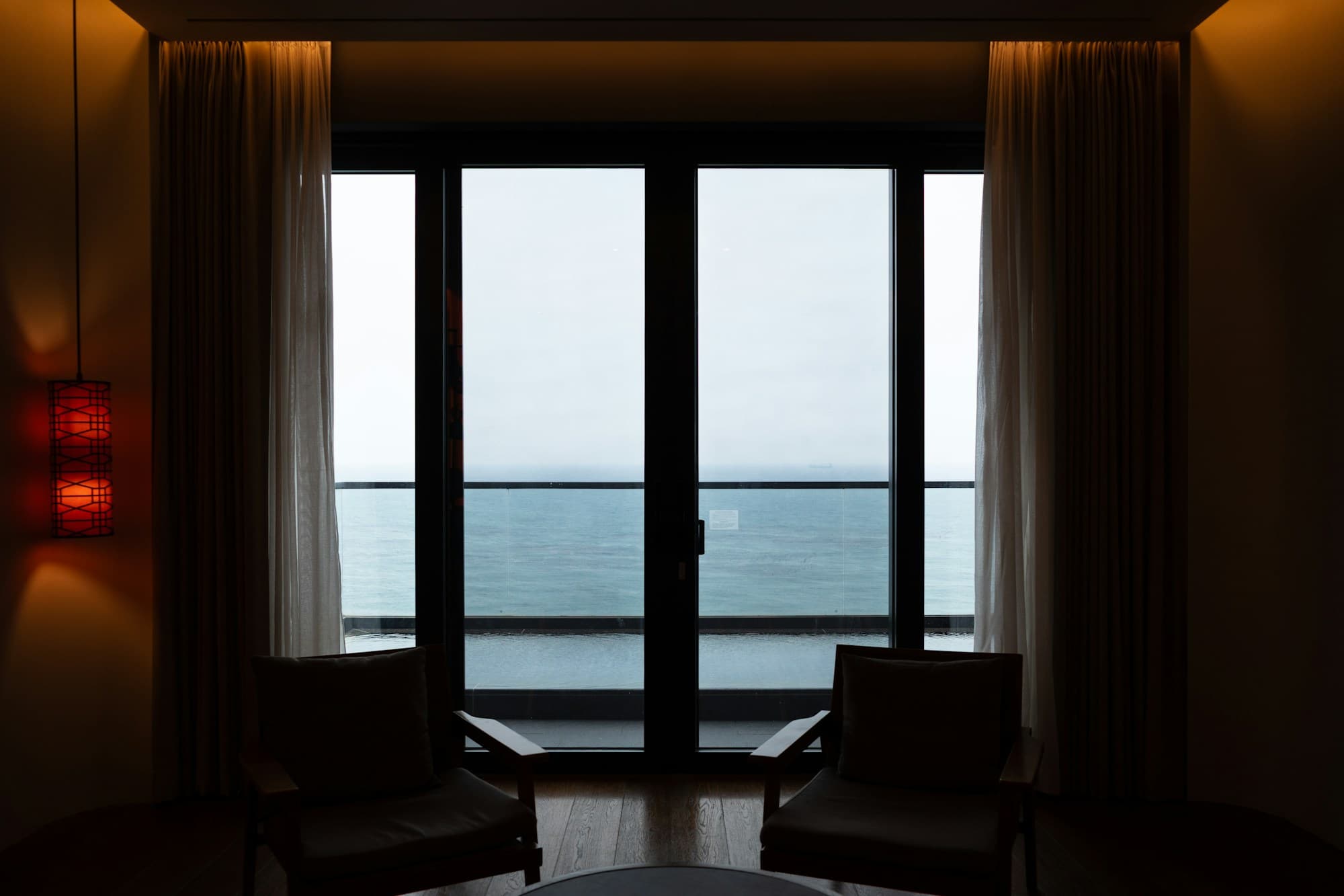 Luxury room with ocean outlook